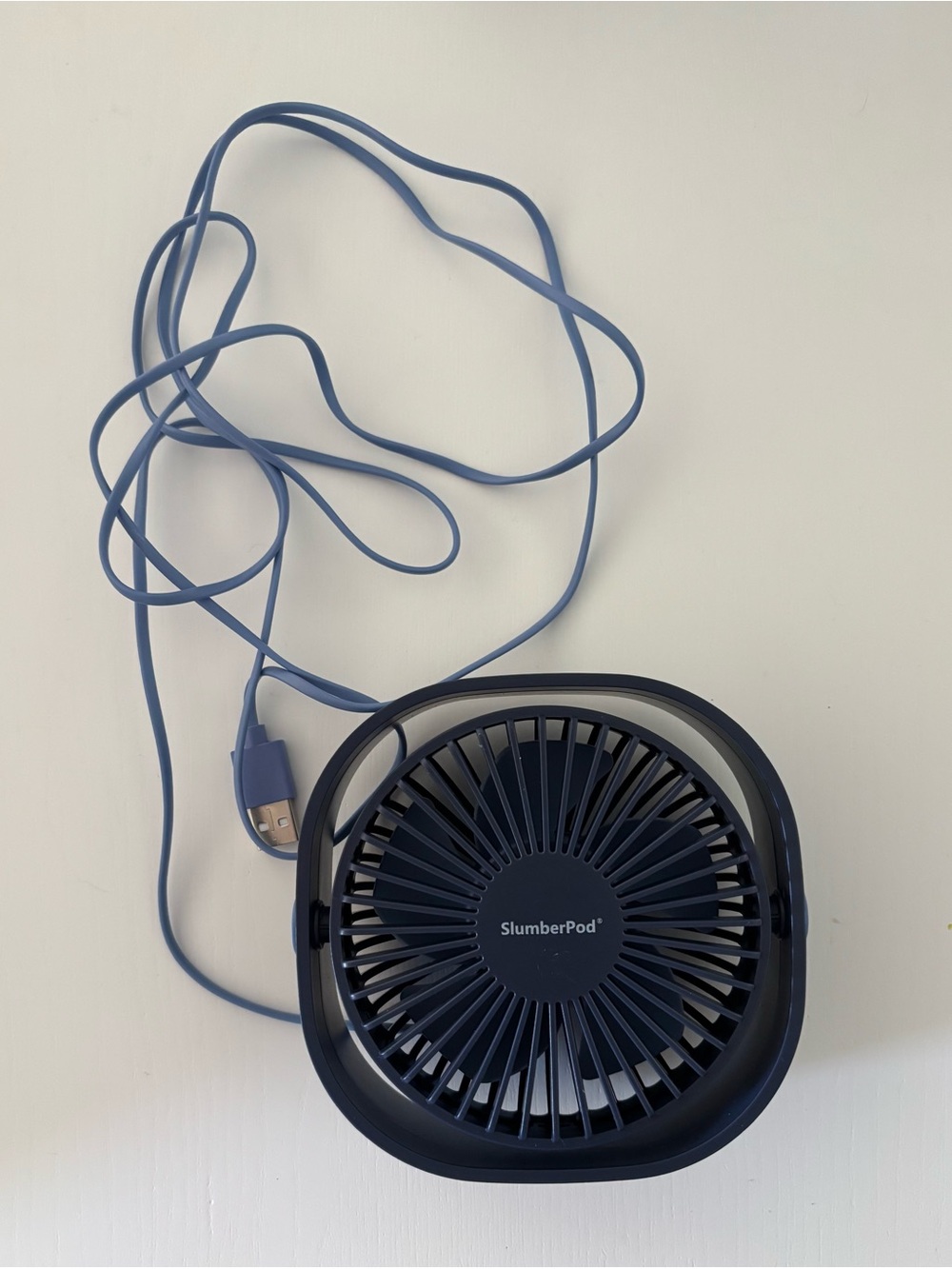 SlumberPod with Fan - Navy - Picture 2 of 4